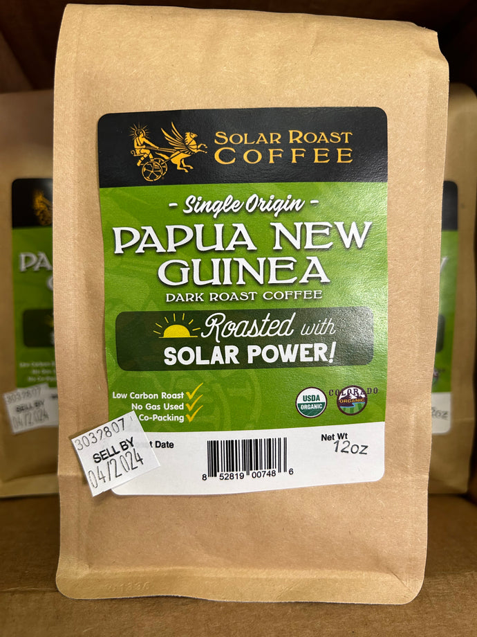 Papua New Guinea Organic Coffee - Dark Roast