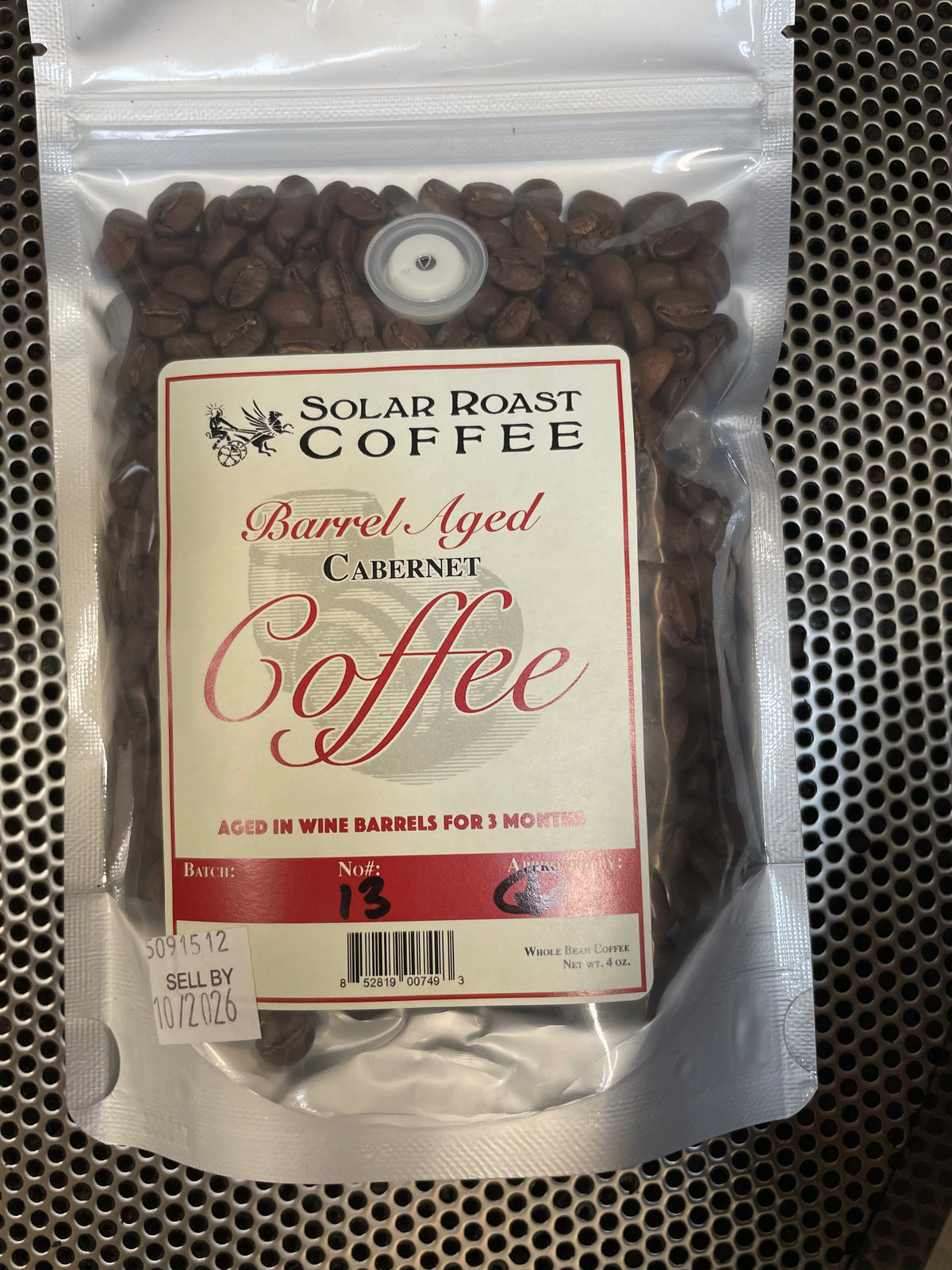 Barrel Aged Cabernet Coffee - Solar Roast Coffee (3)