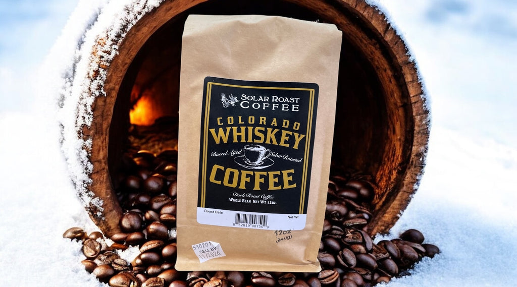 Solar Roast Colorado Woody Creek Whiskey Barrel Aged Coffee - Solar Roast Coffee (3)