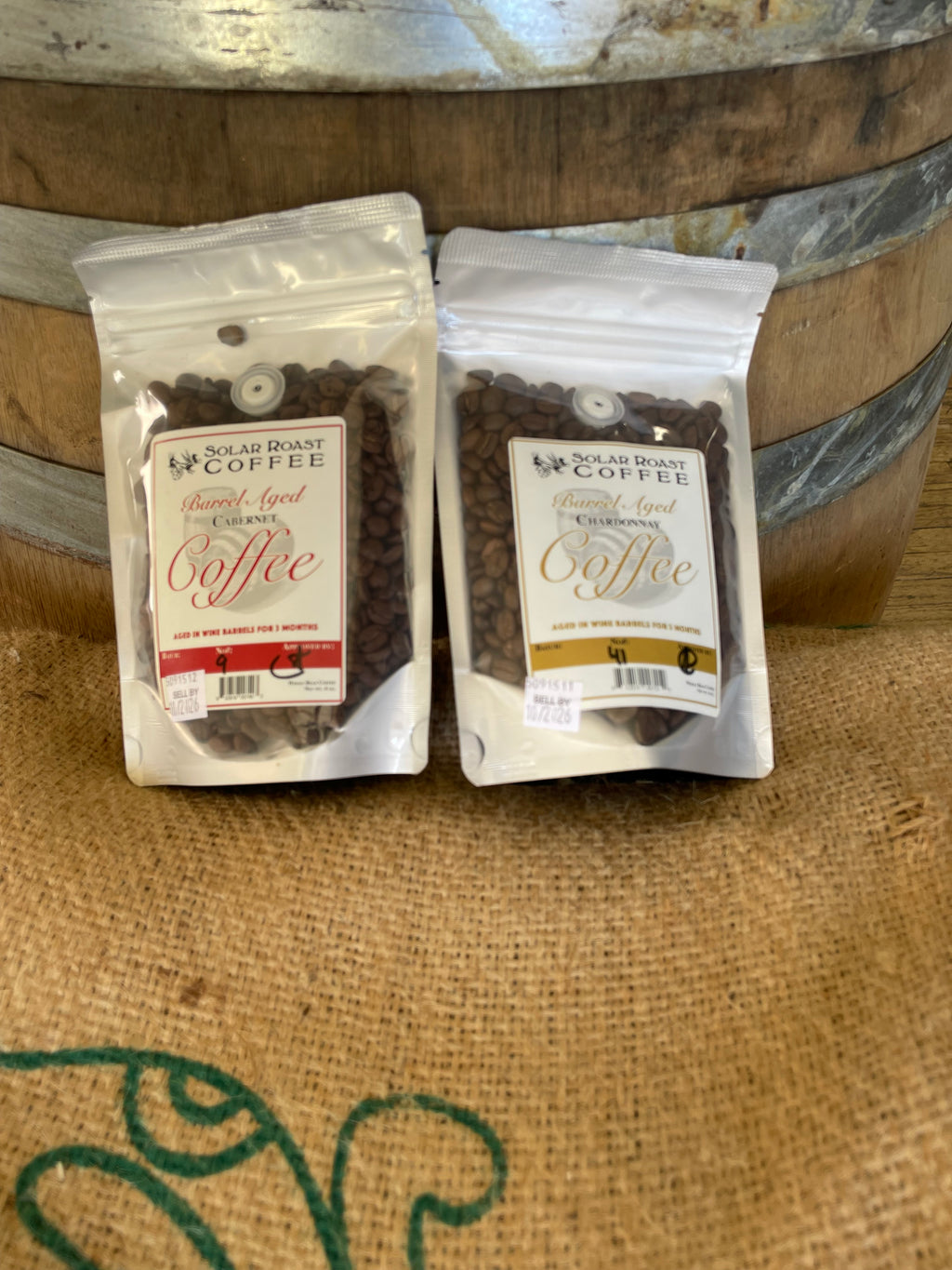 Three Pack - Barrel Aged Bourbon and Wine coffee - Solar Roast Coffee (5)