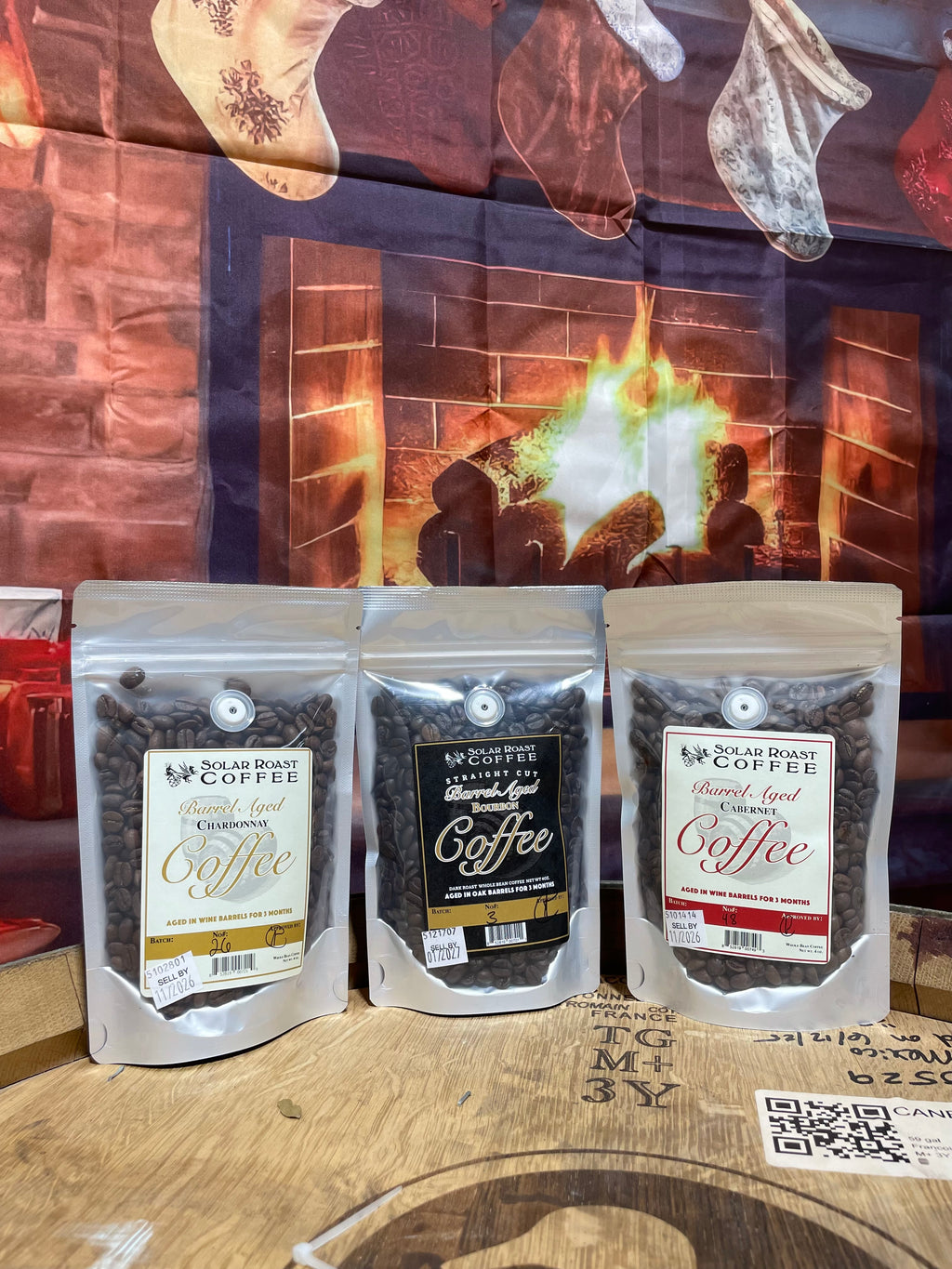 Three Pack - Barrel Aged Bourbon and Wine coffee - Solar Roast Coffee (2)