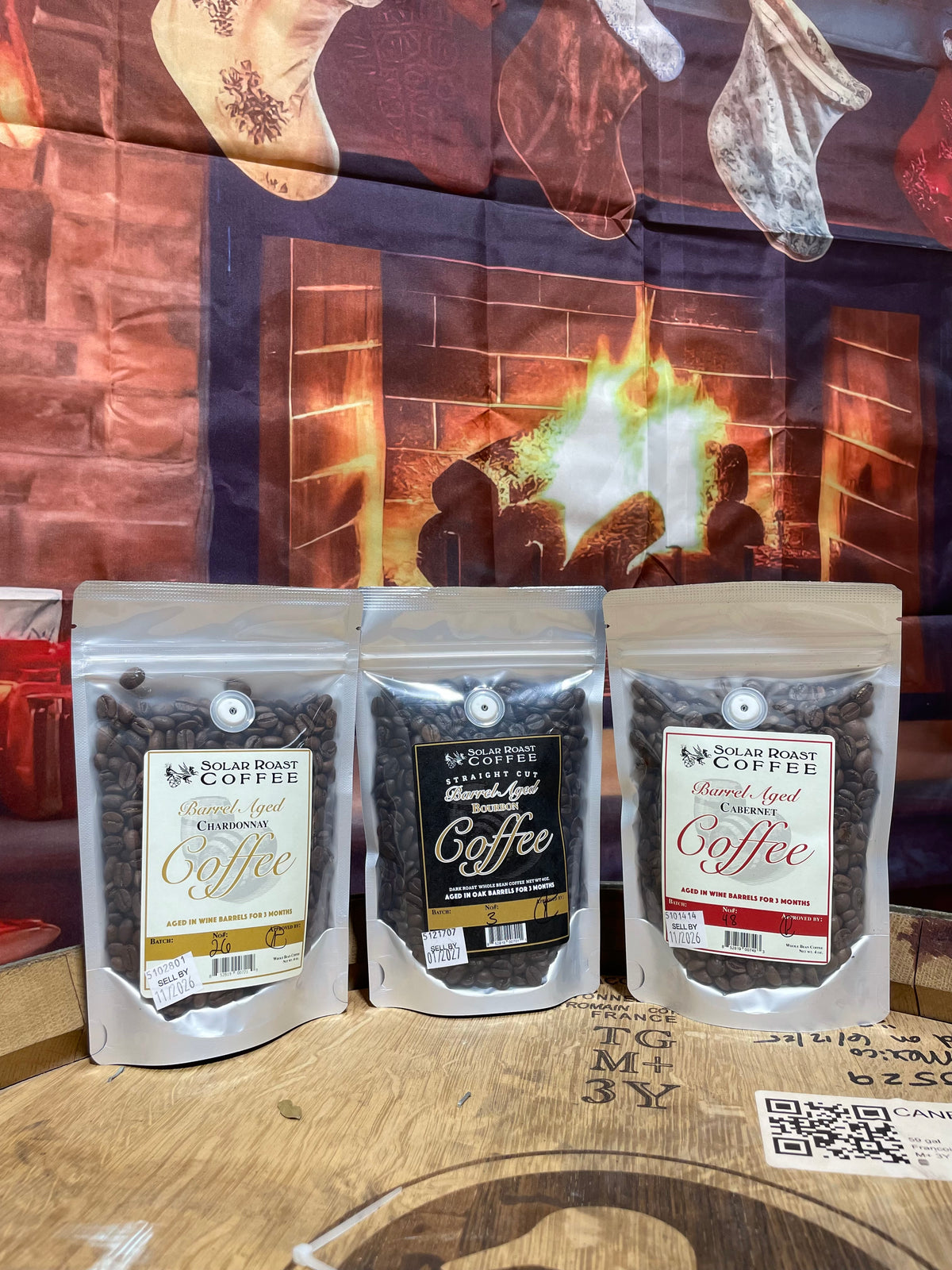 Three Pack - Barrel Aged Bourbon and Wine coffee - Solar Roast Coffee (2)