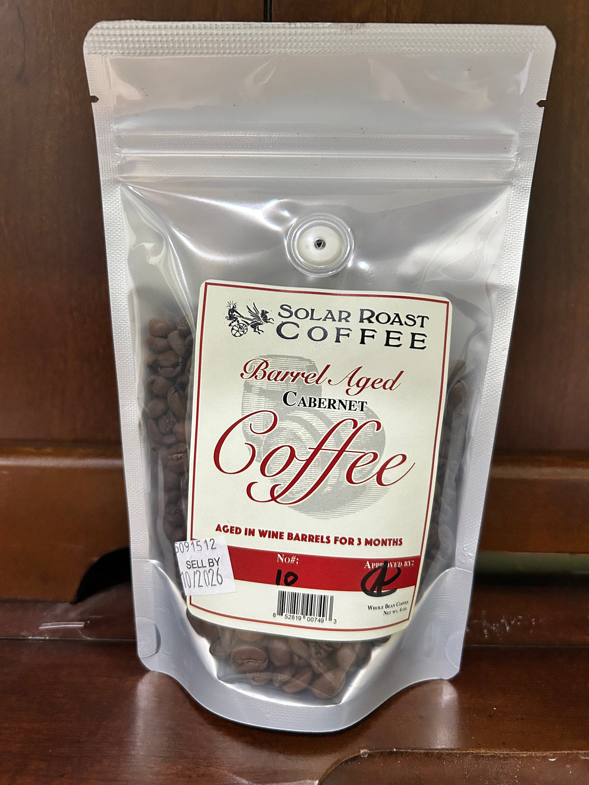 Barrel Aged Cabernet Coffee - Solar Roast Coffee