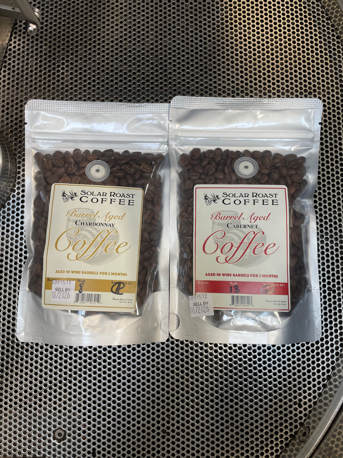 Three Pack - Barrel Aged Bourbon and Wine coffee - Solar Roast Coffee (3)