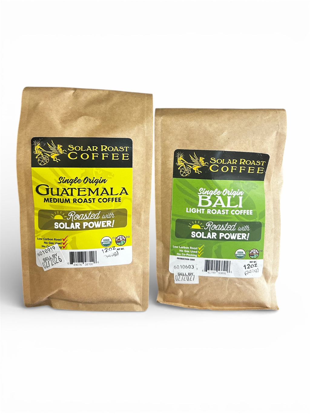 Two 12oz bags for $30.00 - Solar Roast Coffee (2)