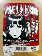 Load image into Gallery viewer, Women in Horror Blend - Horrifically Good Coffee!

