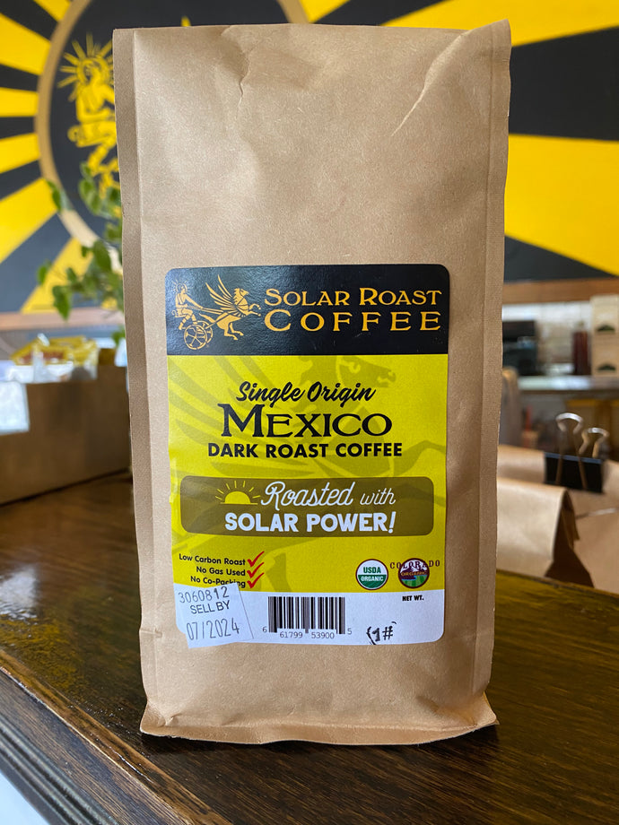 Solar Roast Mexico Organic Coffee - Dark Roast