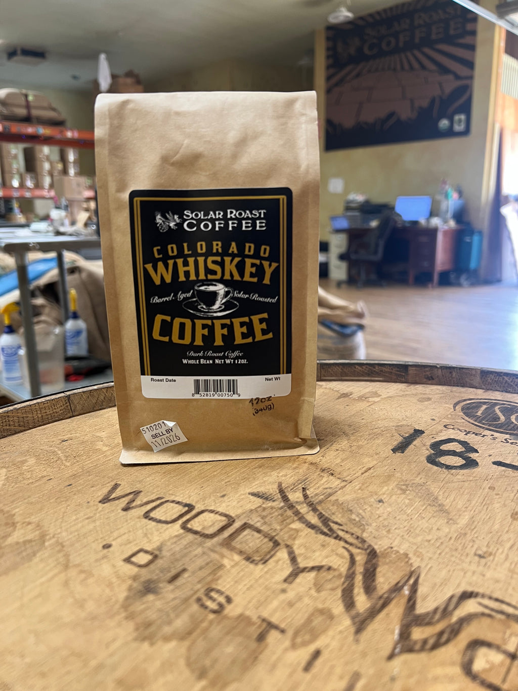 Solar Roast Colorado Woody Creek Whiskey Barrel Aged Coffee - Solar Roast Coffee (2)
