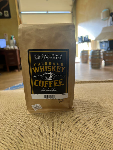Solar Roast Colorado Woody Creek Whiskey Barrel Aged Coffee - Solar Roast Coffee