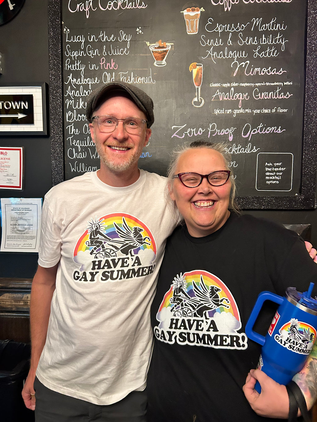 Have a Gay Summer! - T Shirt - Solar Roast Coffee (2)