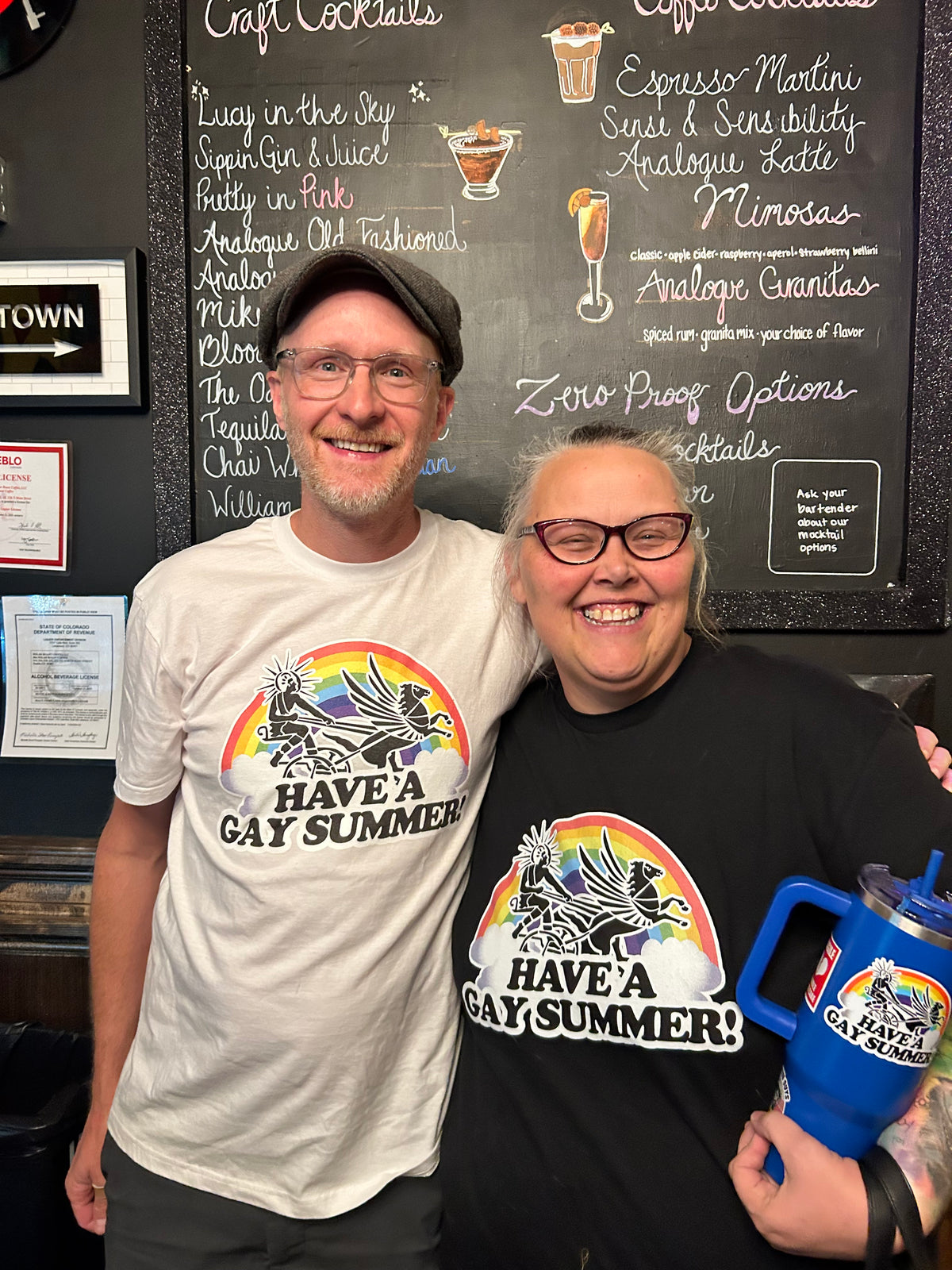 Have a Gay Summer! - T Shirt - Solar Roast Coffee (2)
