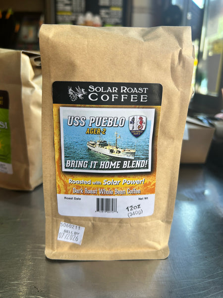 USS PUEBLO Blend - 12oz - Solar Roast Coffee