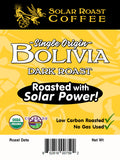 Solar Roast Bolivia Organic Coffee - Dark Roast - Solar Roast Coffee