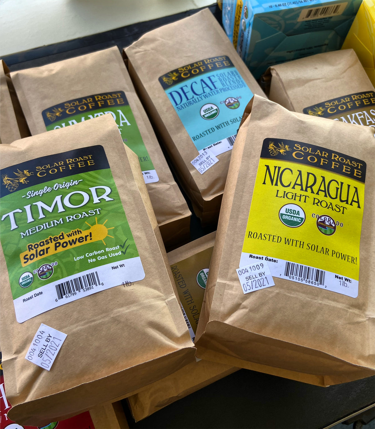 Solar Roast Roaster's Choice Case Organic Coffee - Solar Roast Coffee