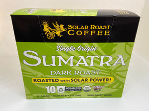 Solar Roast Recyclable Single Serve Pod - Sumatra Dark Roast